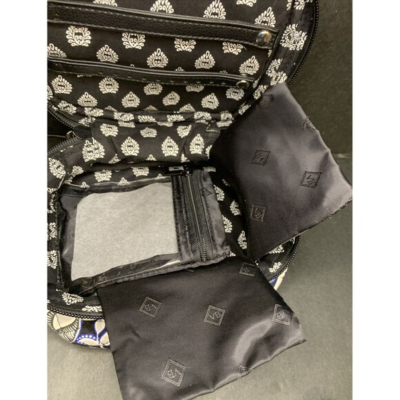 Vera Bradley **SNOW LOTUS** Iconic Jewelry Case Travel Bag NWT - Picture 7 of 7